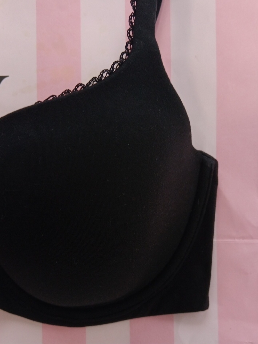 Victoria's Secret Body By Victoria Lined Demi/Demi Double Size 34DD - Picture 3 of 6